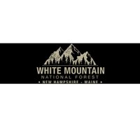 White Mountain National Forest New Hampshire Maine Bumper Sticker