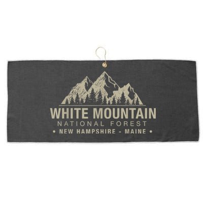 White Mountain National Forest New Hampshire Maine Large Microfiber Waffle Golf Towel