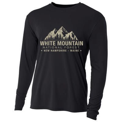 White Mountain National Forest New Hampshire Maine Cooling Performance Long Sleeve Crew