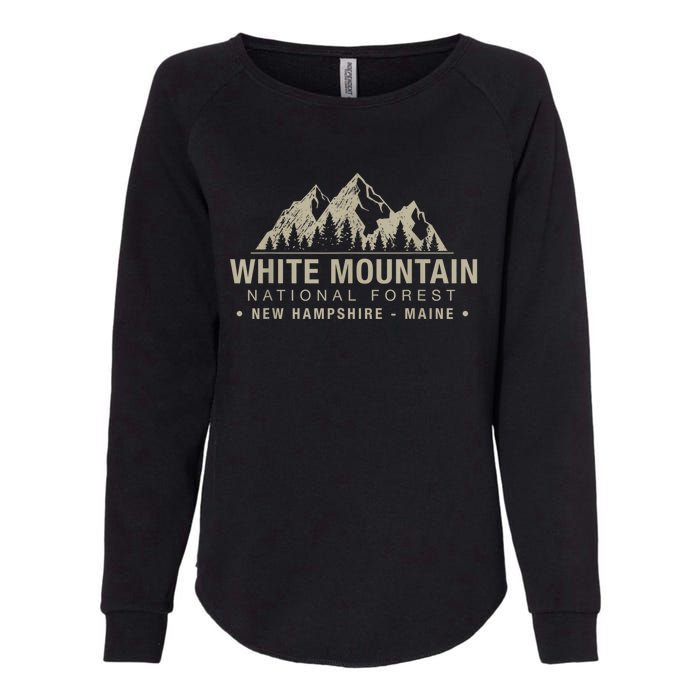 White Mountain National Forest New Hampshire Maine Womens California Wash Sweatshirt