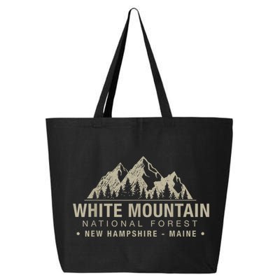 White Mountain National Forest New Hampshire Maine 25L Jumbo Tote