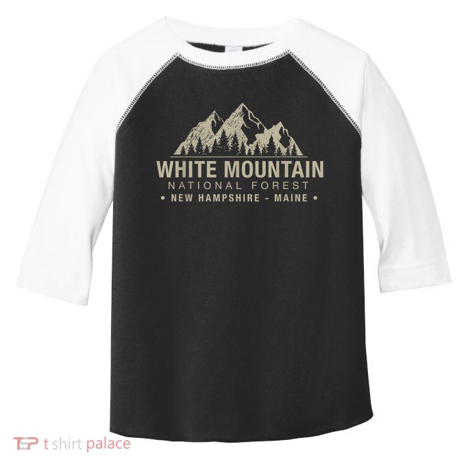 White Mountain National Forest New Hampshire Maine Toddler Fine Jersey T-Shirt