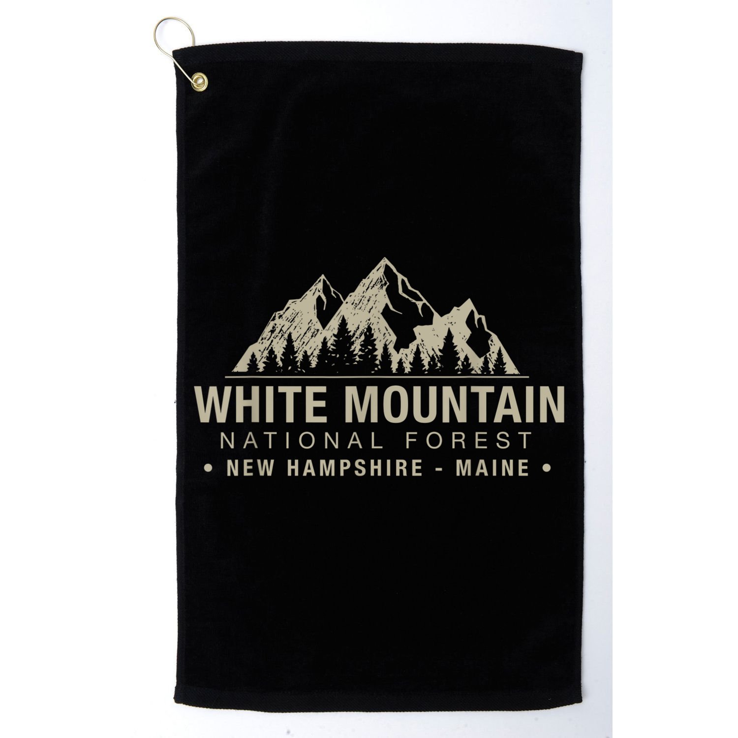 White Mountain National Forest New Hampshire Maine Golf Towel