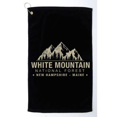 White Mountain National Forest New Hampshire Maine Platinum Collection Golf Towel