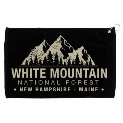 White Mountain National Forest New Hampshire Maine Grommeted Golf Towel