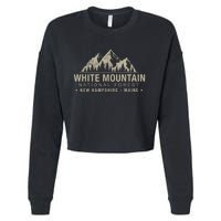 White Mountain National Forest New Hampshire Maine Cropped Pullover Crew