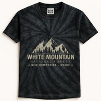 White Mountain National Forest New Hampshire Maine Kids Tie-Dye T-Shirt