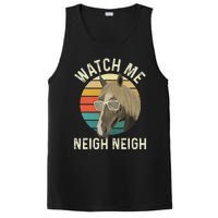 Watch Me Neigh Neigh Horse Lover Equestrian Horse Rider PosiCharge Competitor Tank