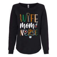 Wife Mom Nurse RN LPN Mothers Day For Nurses Womens California Wash Sweatshirt