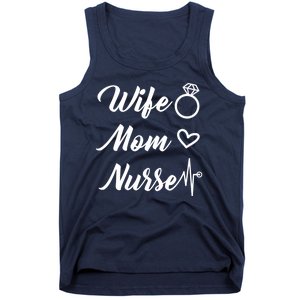 Wife Mom Nurse Cute Gift Tank Top