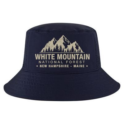 White Mountain National Forest New Hampshire Maine Cool Comfort Performance Bucket Hat