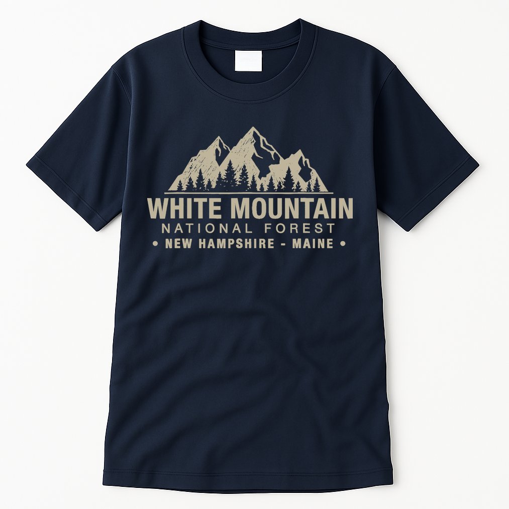 White Mountain National Forest New Hampshire Maine Tall T-Shirt