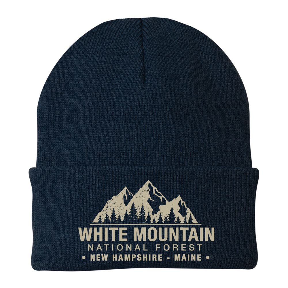 White Mountain National Forest New Hampshire Maine Beanie