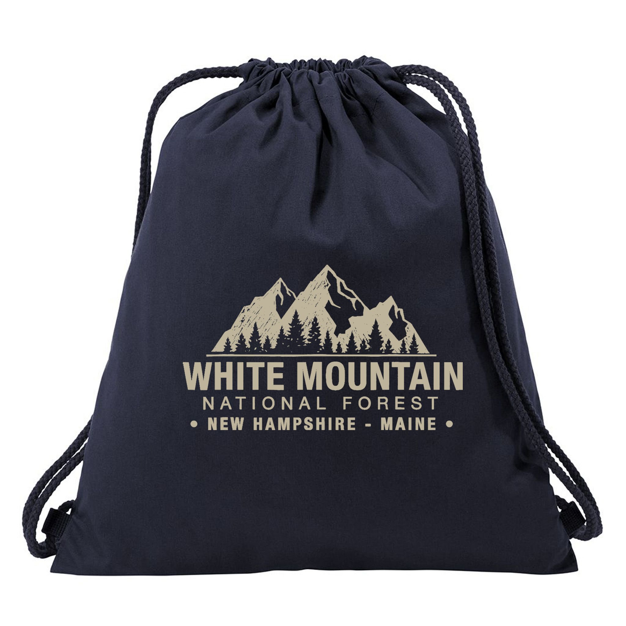 White Mountain National Forest New Hampshire Maine Drawstring Bag