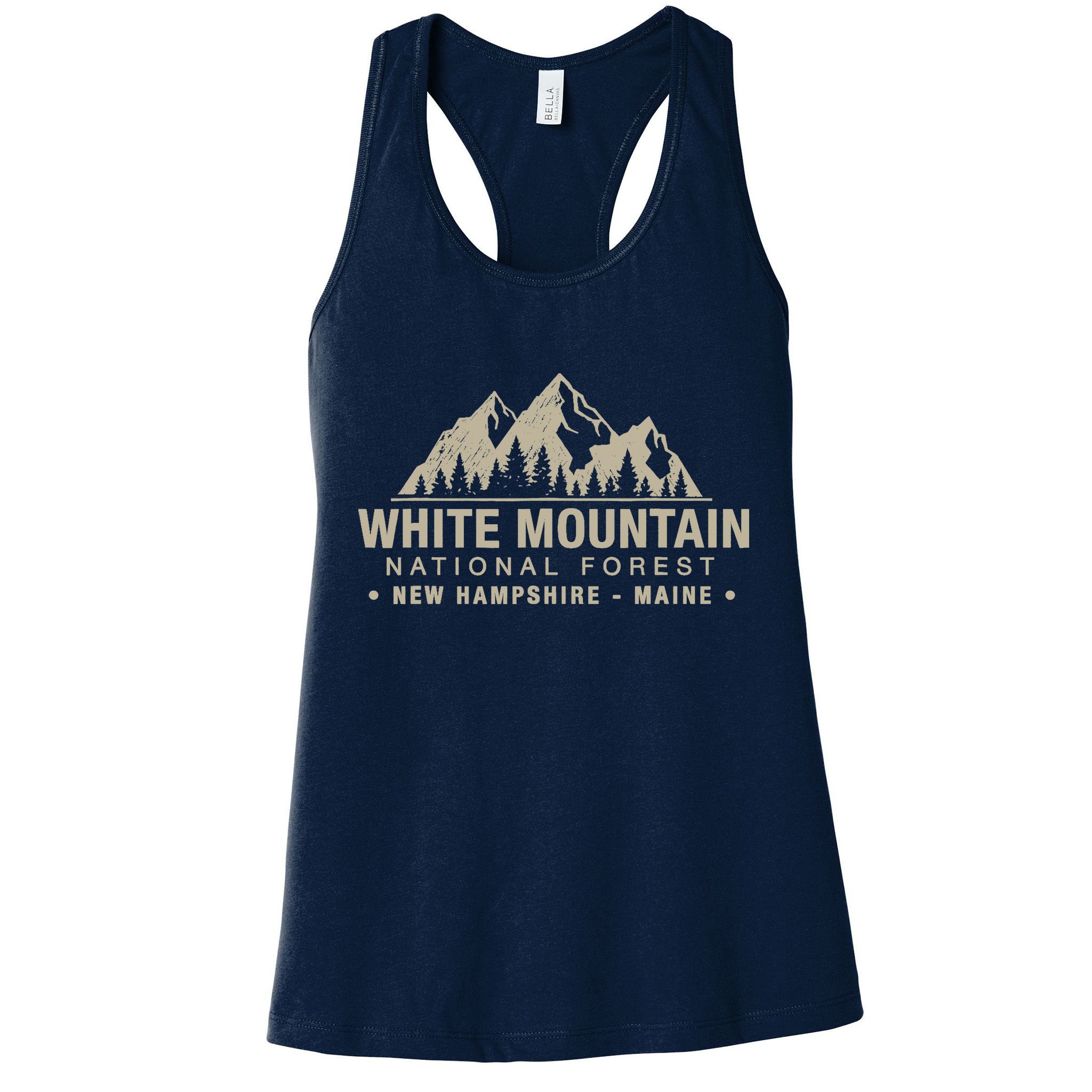 White Mountain National Forest New Hampshire Maine Womens Tank Top
