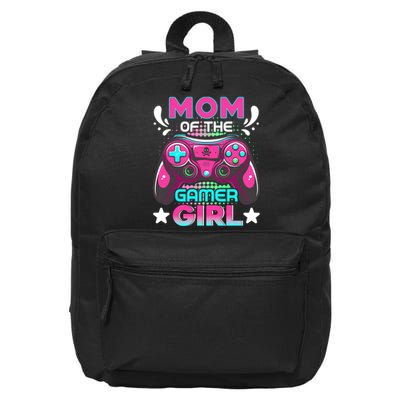 Women Mom Of The Game Girl Gift Game Controllers 16 in Basic Backpack