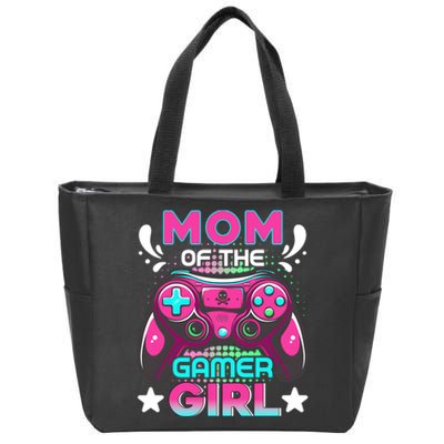 Women Mom Of The Game Girl Gift Game Controllers Zip Tote Bag