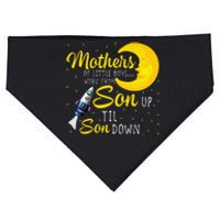 Womens Mothers Of Little Work From Son Up To Son Down USA-Made Doggie Bandana