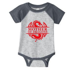 Wo Mother Of Dragons Mom Mother's Day Dragon Family Outfit Infant Baby Jersey Bodysuit