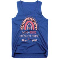 Wife Mom Oncology Nurse Strong As A Mother Nurse Mom Mother' Gift Tank Top