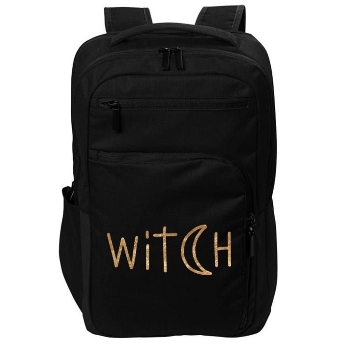 Witch Moon October Halloween Impact Tech Backpack