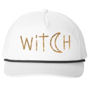 Witch Moon October Halloween Snapback Five-Panel Rope Hat