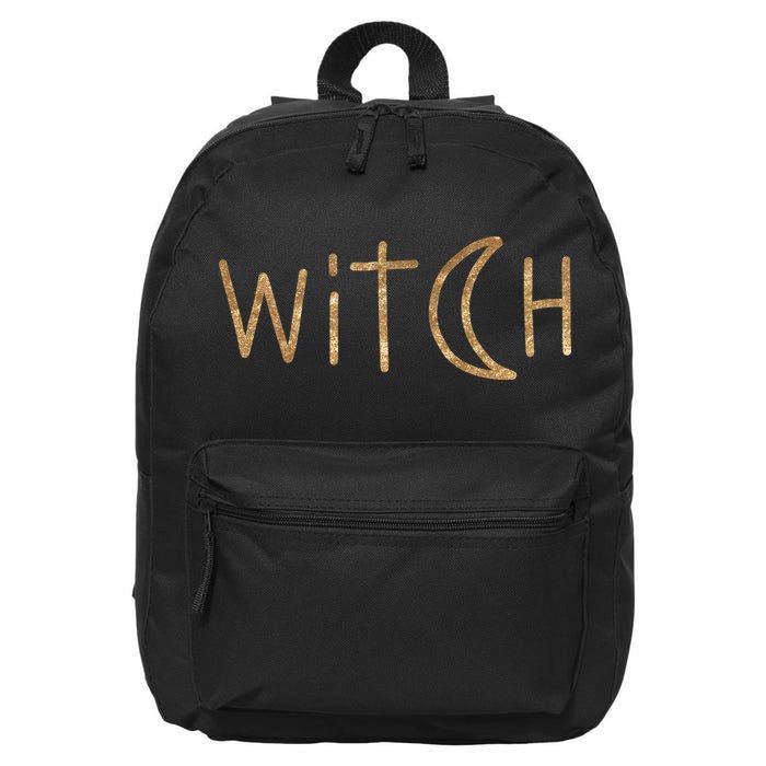 Witch Moon October Halloween 16 in Basic Backpack