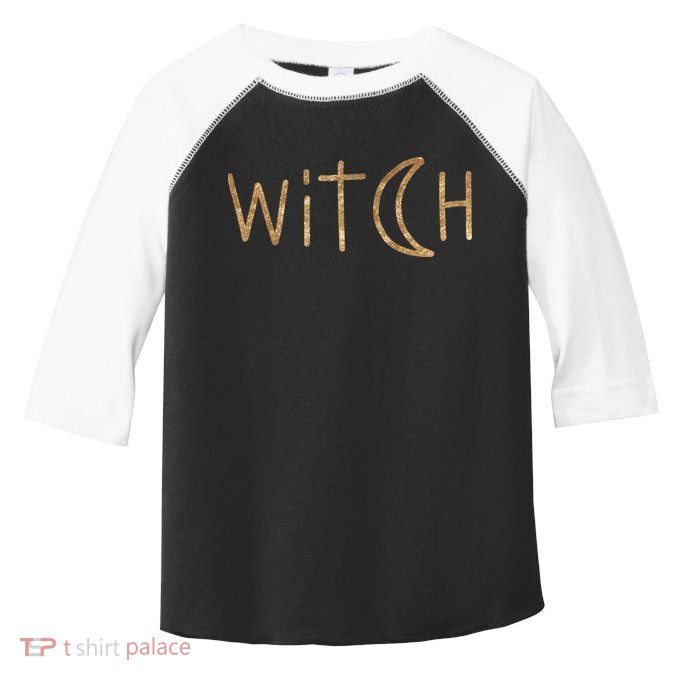 Witch Moon October Halloween Toddler Fine Jersey T-Shirt