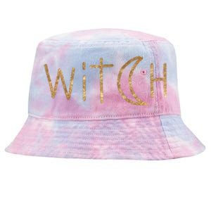 Witch Moon October Halloween Tie-Dyed Bucket Hat