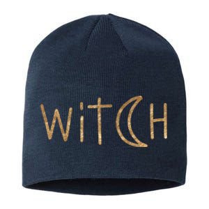 Witch Moon October Halloween Sustainable Beanie