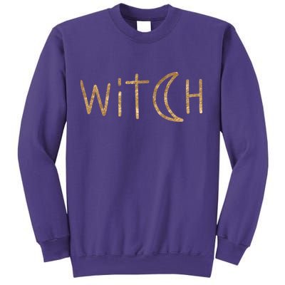 Witch Moon October Halloween Sweatshirt