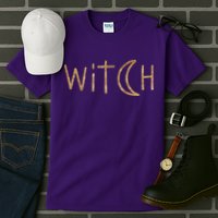 Witch Moon October Halloween Tall T-Shirt