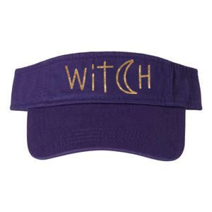 Witch Moon October Halloween Valucap Bio-Washed Visor