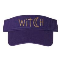 Witch Moon October Halloween Valucap Bio-Washed Visor