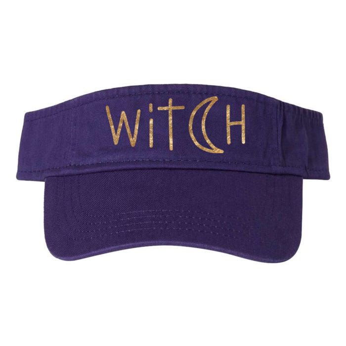 Witch Moon October Halloween Valucap Bio-Washed Visor