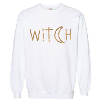 Witch Moon October Halloween Garment-Dyed Sweatshirt