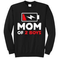 Womens Mom Of Two Mother Of Two Mom Of 2 Twin Mother Sweatshirt