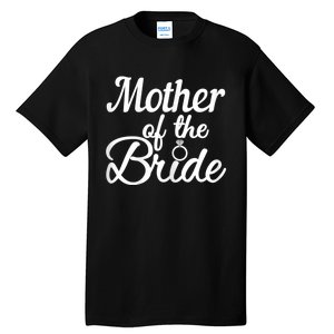 Womens Mother Of The Bride, Wedding, Bridal Shower Party, Matching Tall T-Shirt