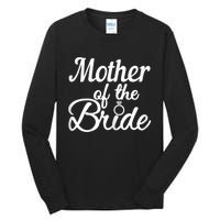 Womens Mother Of The Bride, Wedding, Bridal Shower Party, Matching Tall Long Sleeve T-Shirt