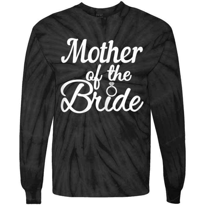 Womens Mother Of The Bride, Wedding, Bridal Shower Party, Matching Tie-Dye Long Sleeve Shirt