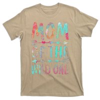 Womens Mom Of The Wild One Mother's Day T-Shirt