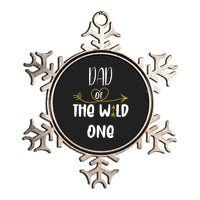 Womens Mom Of The Wild One 1st Birthday First Thing Mommy Metallic Star Ornament