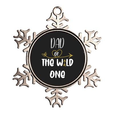 Womens Mom Of The Wild One 1st Birthday First Thing Mommy Metallic Star Ornament