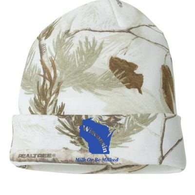 Wisconsin Milk Or Be Milked Kati Licensed 12" Camo Beanie