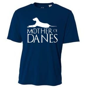 Womens Mother Of Danes Funny Funny Great Dane Cooling Performance Crew T-Shirt