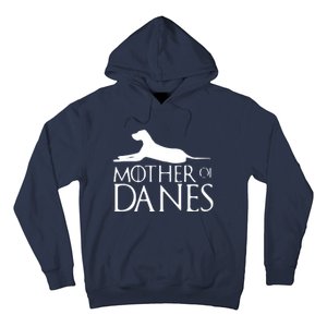 Womens Mother Of Danes Funny Funny Great Dane Hoodie