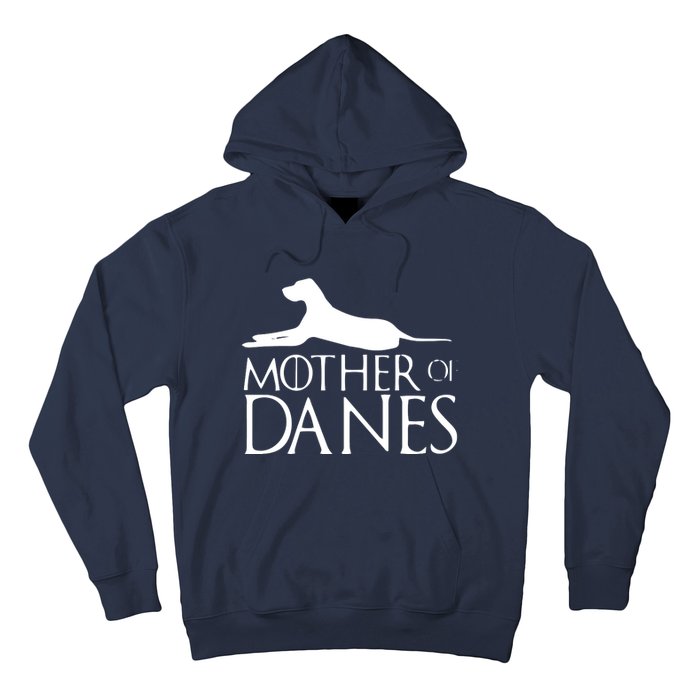 Womens Mother Of Danes Funny Funny Great Dane Hoodie