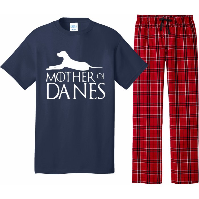 Womens Mother Of Danes Funny Funny Great Dane Pajama Set