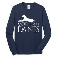 Womens Mother Of Danes Funny Funny Great Dane Tall Long Sleeve T-Shirt