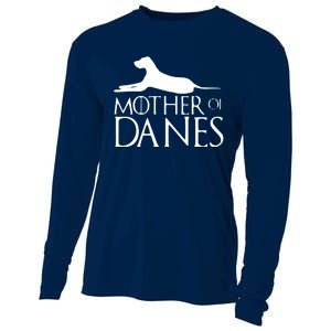 Womens Mother Of Danes Funny Funny Great Dane Cooling Performance Long Sleeve Crew